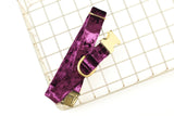 Purple Velvet Dog Collar