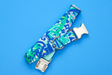 Deep Blue Sea Lilly - Dog Collar