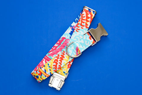 Coral Reef Lilly - Dog Collar
