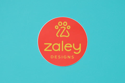 Zaley Designs Logo Sticker