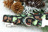 Winter Foliage Dog Collar