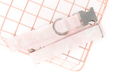 Light Pink Marble Dog Collar