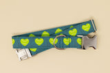 Tennis Hearts Dog Collar