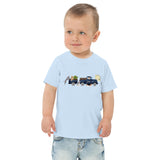 Blue Truck Toddler jersey t-shirt